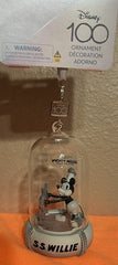 Disney 100 Years of Wonder Steamboat SS Willie Lights Up and Sound Ornament NWT DISNEY - KOEEK