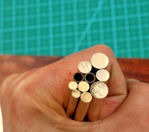10 Pcs Brass Rod Pins 4" Length Knife Handle Pin Rivets 2/3/4/5/6/8mm Diameter 07FC0E-D4 - KOEEK