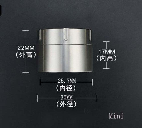 Titanium Alloy Waterproof Case EDC Outdoor Travel Sealed Medicine Storage Box 07FC0E-D4 - KOEEK