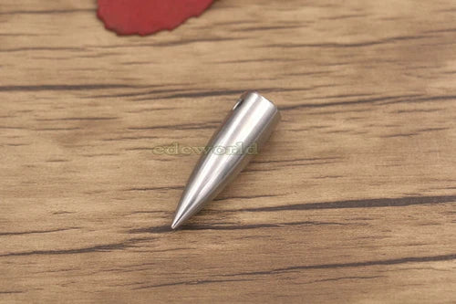 Solid TC4 Titanium Alloy Keychain Necklace Pendant Outdoor Survival EDC WR-III 07FC0E-D4 - KOEEK