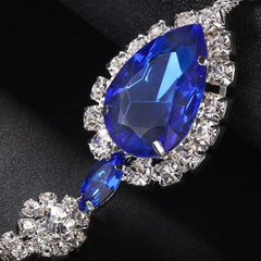Rhinestone Bikini Body Chain Women Lingerie Underwear Teardrop Jewelry Accessory 07FC0E-D4 - KOEEK