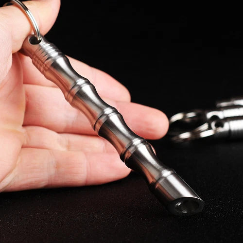 Hot Stainless Steel Cool Bamboo Bamboo Cool Stick EDC Multifunctional Tools 07FC0E-D4 - KOEEK