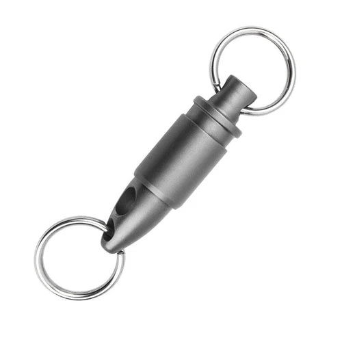 Titanium Insert Buckle Gimbal Ring Portable Double Keychain Tool Pendant EDC 07FC0E-D4 - KOEEK