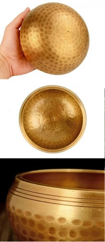 Brass Buddha Singing Bowl Sound Healing Meditation Relax Therapy Buddhism Bowls 07FC0E-D4 - KOEEK