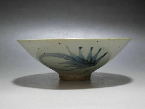 China Blue and white porcelain old Bowl Painted Chinese characters "福" Hat shape 07FC0E-D4 - KOEEK