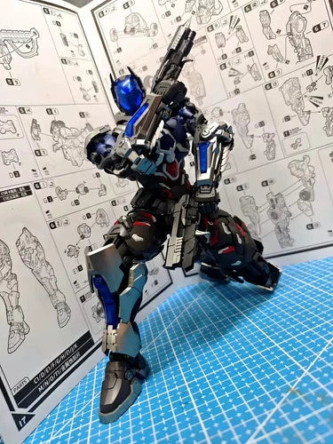 HEMOXIAN 1/10 Batman Arkham Knight Action Figure Plastic Model Kit In Stock HEMOXIAN - KOEEK