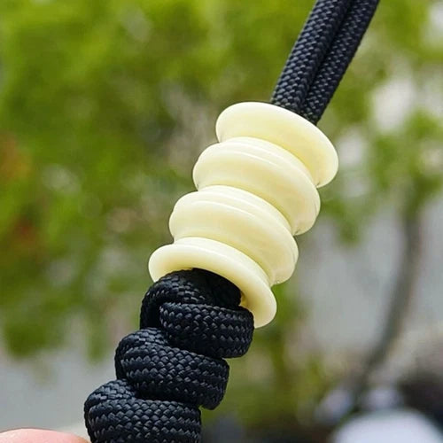 Resin Knife Lanyard Bead Necklace Paracord Pendant Bracelet Making Charm DIY 07FC0E-D4 - KOEEK