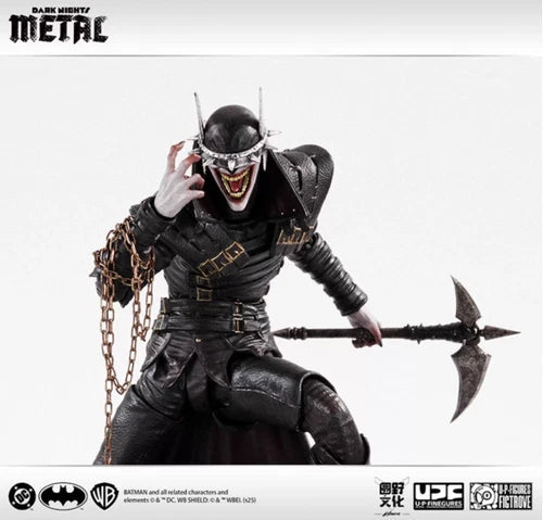 IN stock LPZZ 1/12 Dark Knight Metal The Batman Who Laughs 6" Action Figure LPZZ - KOEEK