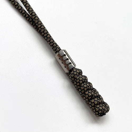 Titanium Knife Lanyard Bead Paracord Pendant Glow in the Dark 25 Years Life EDC 07FC0E-D4 - KOEEK