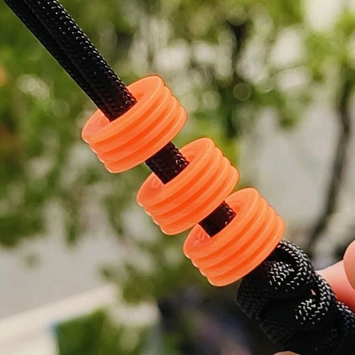 Resin Knife Lanyard Bead Necklace Paracord Pendant Bracelet Making Charm DIY 07FC0E-D4 - KOEEK