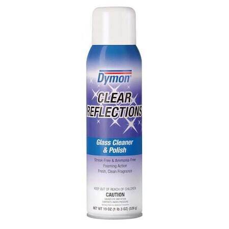 ny ITW Dymon 38520 Clear Reflections Mirror &amp; Glass Cleaner 20oz Aerosol