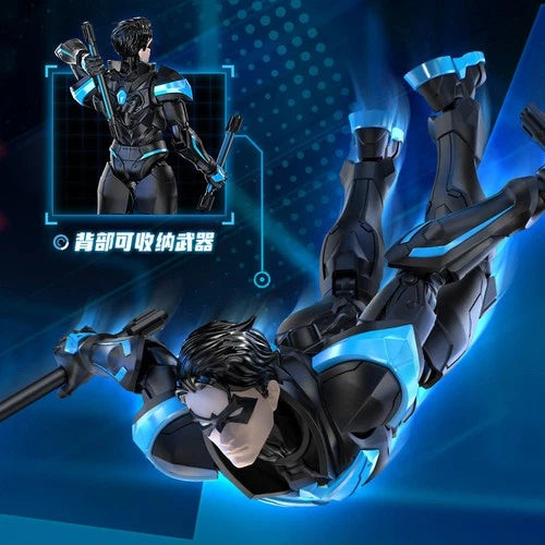 Official BLOKEES DC Heroes Champion Class Nightwing 1/12 Articulated Figure BLOKEES - KOEEK
