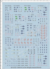 1/350 A/C of Air Wing8 onboard Nimitz Fighter Model Markings Water Slide Decal 07FC0E-D4 - KOEEK