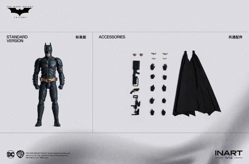 INART Batman The Dark Knight Trilogy 1/12 Deluxe Version Action Figure in Stock INART - KOEEK