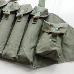 Chinese Army Type 79 Tokarev Ammo Pouch Chest Rig Magazine Pouch Canvas 07FC0E-D4 - KOEEK
