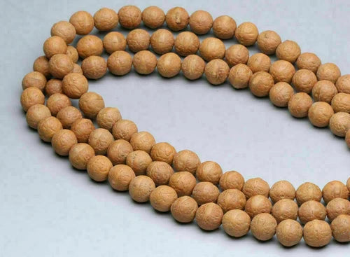 108  14mm Tibetan Buddhist Bodhi Prayer Pearl Mala Necklace - 07FC0E-D4 - KOEEK