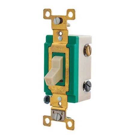 GRAINGER APPROVED 3003I Ivory Wall Switch 30A 3-Way 2HP GRAINGER - KOEEK