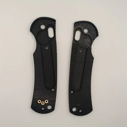 2PC Knife Handles Patch Handle Scales G10 Twill for Benchmade Griptilian 550/551 07FC0E-D4 - KOEEK