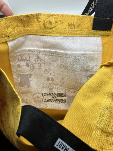 US STOCK Labubu The Monsters 10th Anniversary EXCLUSIVE Tote Bag - 07FC0E-D4 - KOEEK