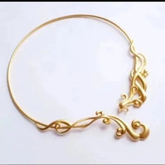 Chinese Style Fashion Choker Vintage Necklace Traditional Collarbone Chain 07FC0E-D4 - KOEEK