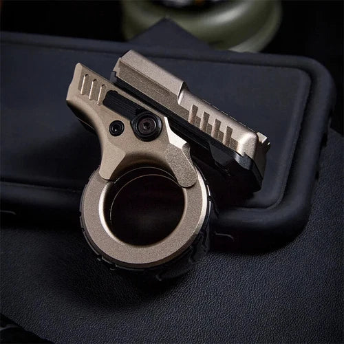 Fidget Spinner Hand Spinner ADHD Tool Alloy Zoom Ratchet Wheel Fidget Ring EDC 07FC0E-D4 - KOEEK