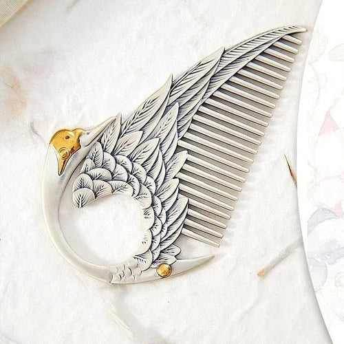 Chinese Style Vintage Comb Hairpin Exquisite Handmade Gift 07FC0E-D4 - KOEEK