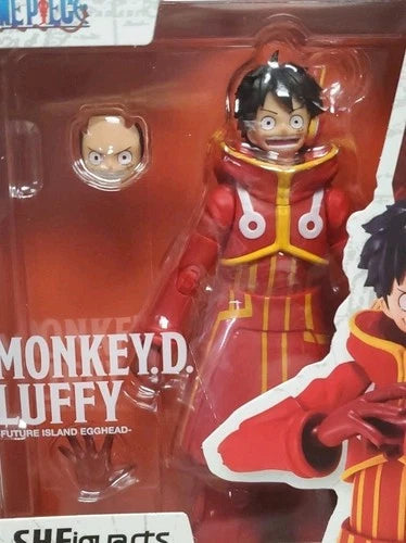IN Stock Bandai S.H.Figuarts: One Piece Monkey D. Luffy (Future Island Egghead) BANDAI - KOEEK