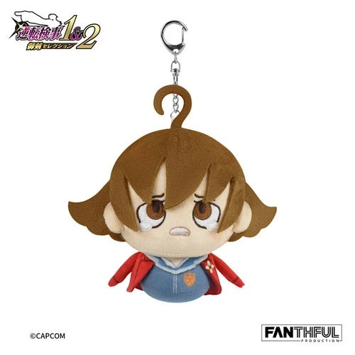 Official  Ace Attorney Yumihiko Ichiyanagi Version Plush Keychain 07FC0E-D4 - KOEEK