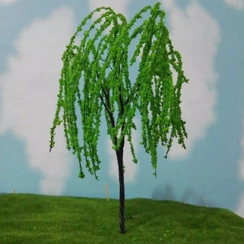 18cm Model Wire Tree Willow Tree Diorama Scene Material Landscape 07FC0E-D4 - KOEEK