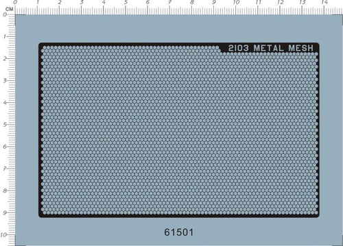 Detail Up Honeycomb Metal Mesh Fence Markings GDM Model Water Slide Decal Black 07FC0E-D4 - KOEEK