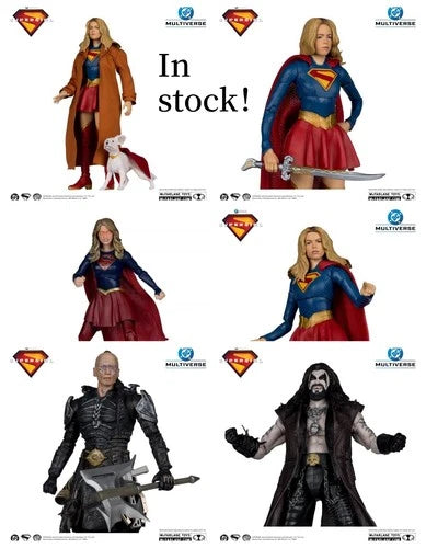 IN STOCK! McFarlane DC Theatrical Collectors Edition Supergirl Lobo Krem Figure 07FC0E-D4 - KOEEK