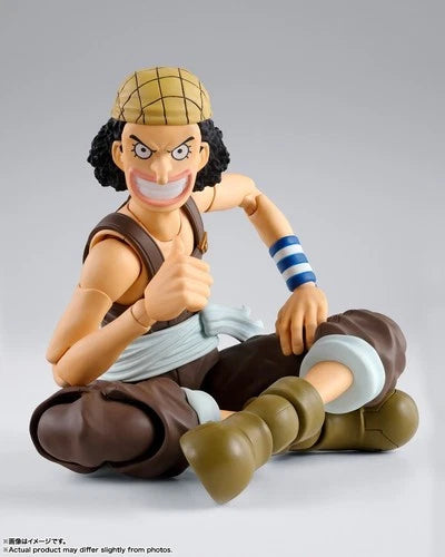Bandai S.H.Figuarts One Piece USOPP -Romance Dawn- Action Figure in Stock BANDAI - KOEEK