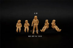 3D printing 1/72 Modern US Army F35 pilot 5 person model Unpainted- 07FC0E-D4 - KOEEK