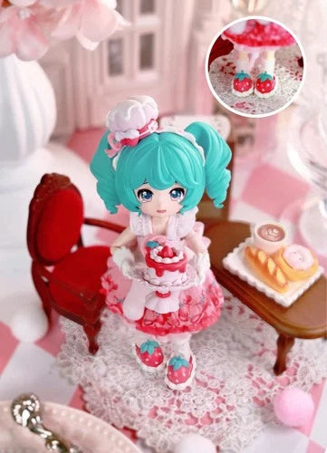 Blokees DaalaMode Series Hatsune Miku Strawberry Cake Limited Model Figure BLOKEES - KOEEK