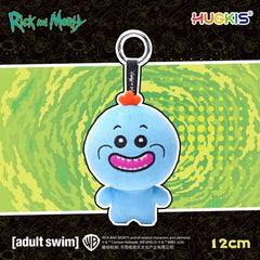 HUGKIS Official Rick and Morty Plush Keychain Bag Charm Doll Mr. universal Toy 07FC0E-D4 - KOEEK