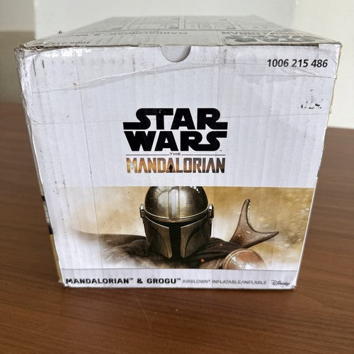 Star Wars Mandalorian and Grogu Baby Yoda Christmas Inflatable 6.5 FT Light Up 07FC0E-D4 - KOEEK