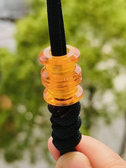Resin Knife Lanyard Bead Necklace Paracord Pendant Bracelet Bead Charm DIY EDC 07FC0E-D4 - KOEEK