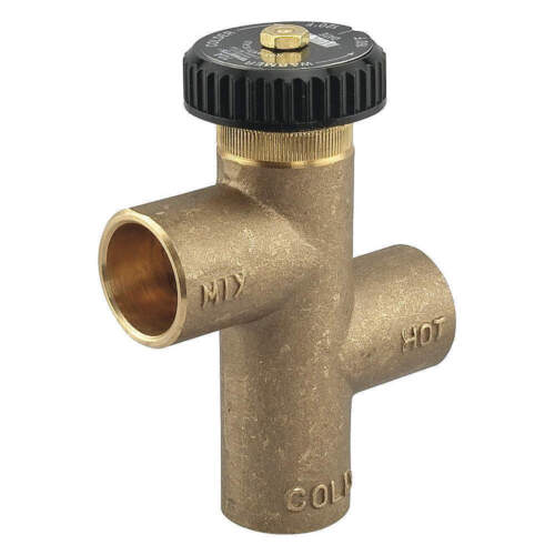 new Watts Lead Brass 150 psi Mixing Valve - 34LF70A