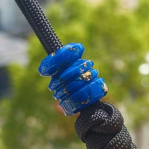 Resin Knife Lanyard Bead Paracord Necklace Pendant Bracelet Bead EDC Charm DIY 07FC0E-D4 - KOEEK