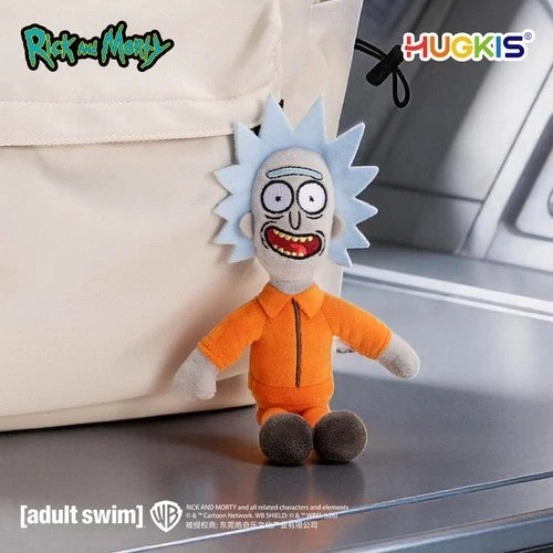！ HUGKIS Rick and Morty Prison Outfit Plush Keychain Bag Charm Gift HUGKIS - KOEEK