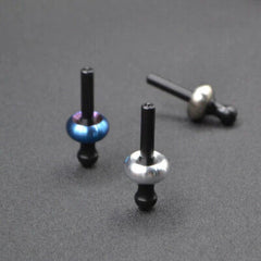 EDC Titanium Alloy Mushroom Hand Twist Spinning Tops Fingertip Hand Spinner Toy 07FC0E-D4 - KOEEK