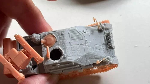 3D Printed 1/72/87/144 German Panther Cat Anti-Aircraft Armored Vehicle Kit 07FC0E-D4 - KOEEK