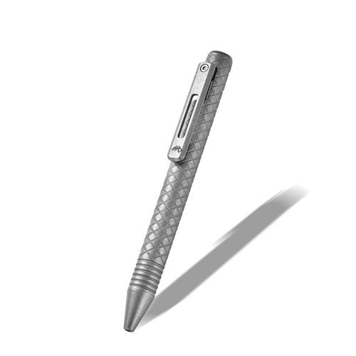 EDC Titanium Alloy Pen Working Learning Pen Ballpoint Signature Tool Pen W/ Clip 07FC0E-D4 - KOEEK