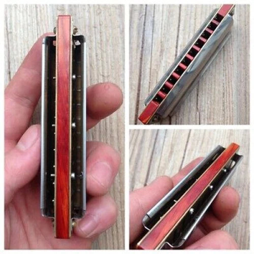 Waterproof Sandalwood Harmonica Comb for Hohner MB a 1896 / MBD / MBC 07FC0E-D4 - KOEEK