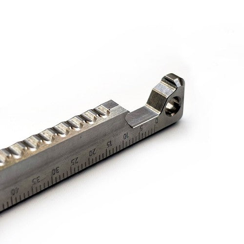 TITANER Titanium Pry Bar Crowbar Multi Tools Ruler Bottle Opener Outdoor EDC TITANER - KOEEK