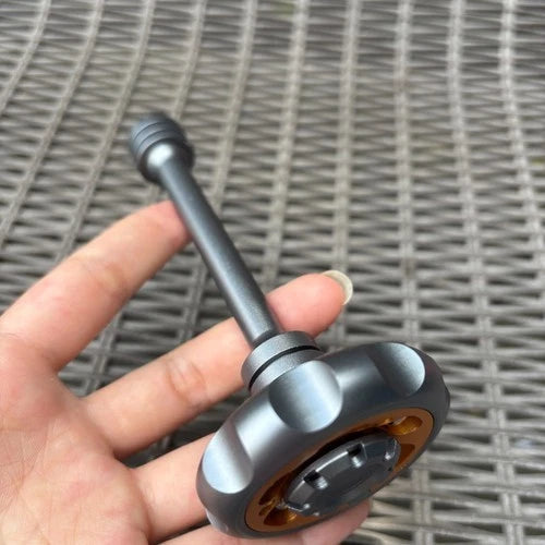 Metal Fidget Spinner Aluminium Alloy Spinning Top Tip Stress Relief EDC Toy 07FC0E-D4 - KOEEK