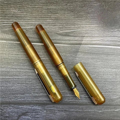 Ultem PEI Titanium Alloy Fountain Pen 0.5mm Schmidt Nib Pocket Signature Pen EDC 07FC0E-D4 - KOEEK