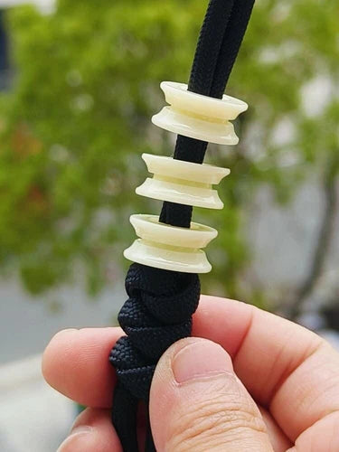Resin Knife Lanyard Bead Necklace Paracord Pendant Bracelet Making Charm DIY 07FC0E-D4 - KOEEK