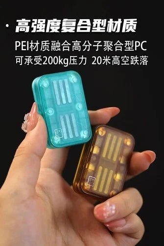 EDC PEI PC Push Slider Mechanical Intensive EDC Decompression Toys Tools 07FC0E-D4 - KOEEK