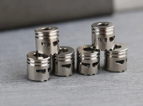 Titanium Knife Lanyard Bead Paracord Keychain Pendant Zip Pull EDC Accessories 07FC0E-D4 - KOEEK
